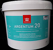 Фарба Argentum 20 Tikkurila стійка до миття, 9 л