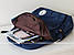 Міський рюкзак MOYYI Fashion BackPack 521 Blue, фото 8