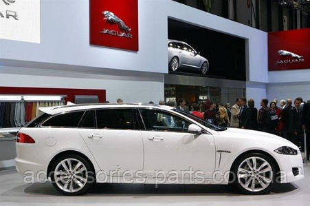 Тизер Jaguar XF Sportbrake намалювали на тенісному турнірі