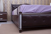 Ліжко двоспальне Прованс срібна патина Венге 160*200 см (Мікс-Меблі ТМ), фото 3