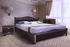 Ліжко двоспальне Прованс срібна патина Венге 160*200 см (Мікс-Меблі ТМ), фото 3