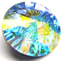 Пуговицы Swarovski 14мм*1шт Цвет Crystal AB(хамелеоны) - фото 1 - id-p287243167
