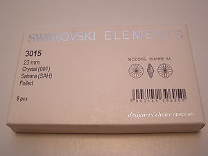 Пуговицы Swarovski 14мм*1шт Цвет Crystal AB(хамелеоны) - фото 5 - id-p287243167
