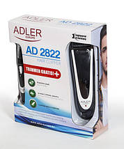 Машинка для стрижки волосся - тример Adler ad 2822, фото 2