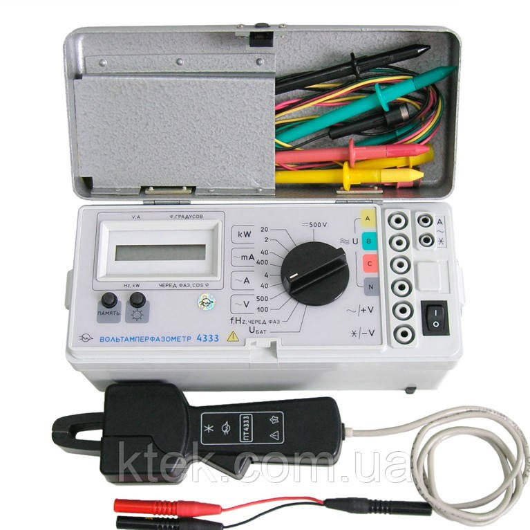 Вольтамперфазометр 4333, фото 1