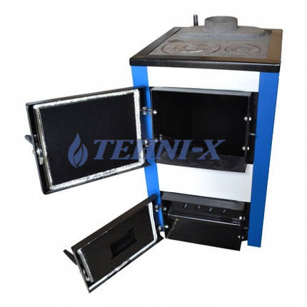 Котел твердопаливний TEHNI-X КОТВ-18-УП тривалого горіння, фото 2