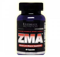 ZMA Цинк, Магній Аспартат Ultimate Nutrition ZMA (90 caps) підвищення тестостерону