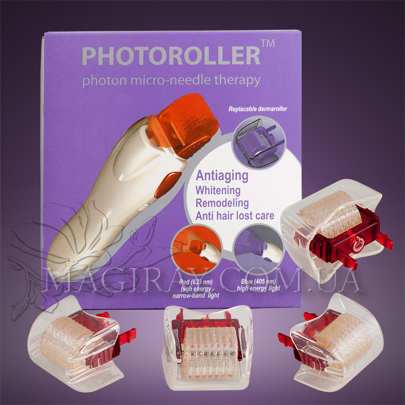 PHOTOROLLER photon micro-needle therapy - ФОТОРОЛЛЕР (red)