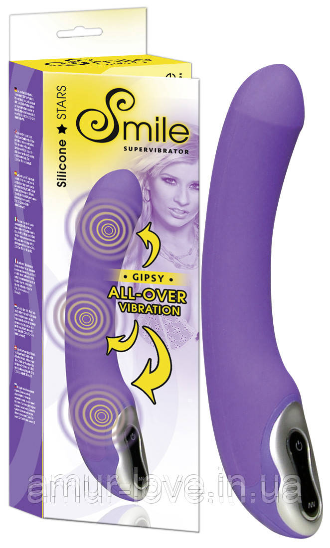 Вибростимулятор Smile Gipsy Supervibrator Lila