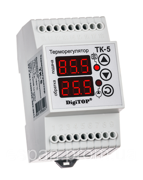 Терморегулятор DigiTOP ТК-5в  , фото 1
