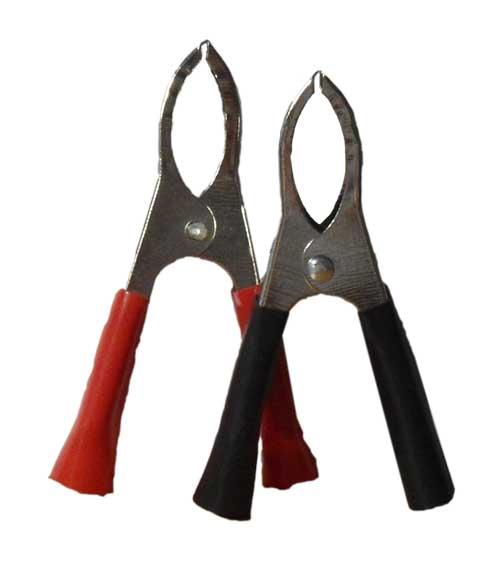 Крокодил 50 А (пара) Затискач акумуляторний 50 А, довжина 80 мм,