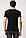 Мужская футболка De Facto черного цвета с рисунком и надписью на груди, фото 3