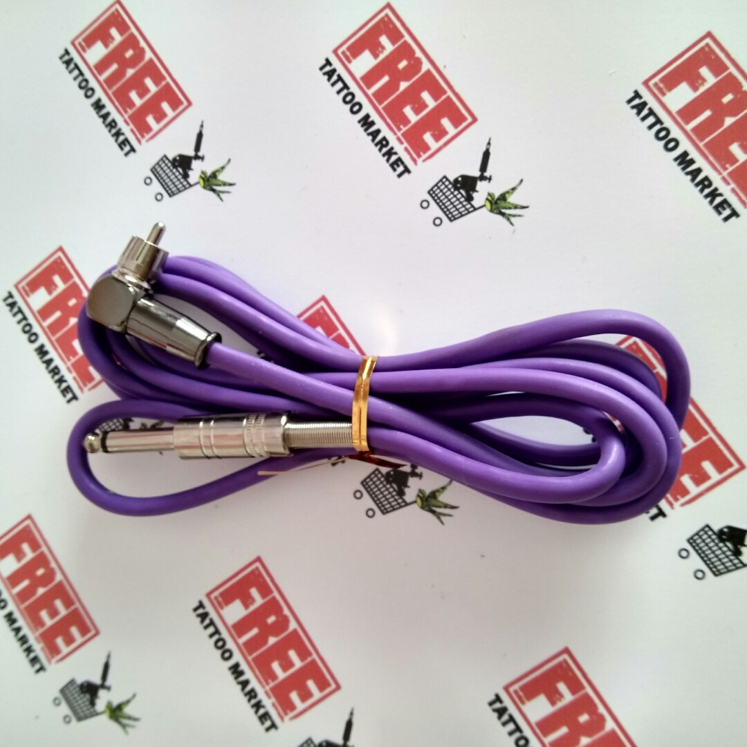 Угловой шнур RCA (фиолетовый) - фото 3 - id-p531054487