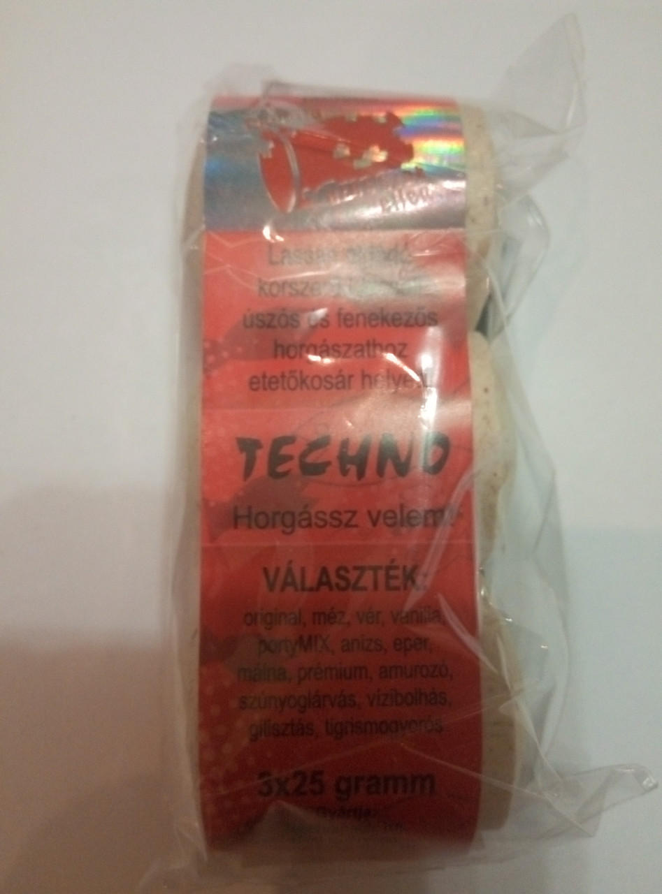 Прикорм для риби Технопланктон Techno (3х25г) полуниця