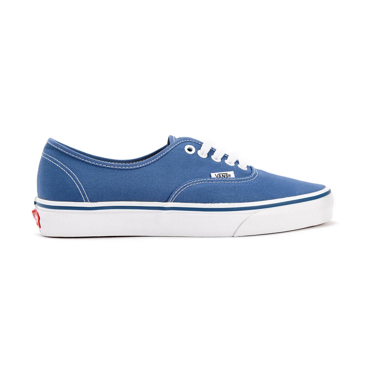 Кеди Vans сині Vans Authentic Navy Canvas Жіночі кеди Ванс синього кольору