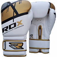 Боксерські рукавички RDX Rex Leather Gold 10 ун.