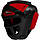 Боксерський шолом тренувальний із захисною сіткою RDX Guard XL червоний, фото 3