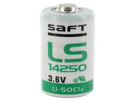 Батарейка SAFT LS14250 / ½AA, 1200mAh, 3.6V