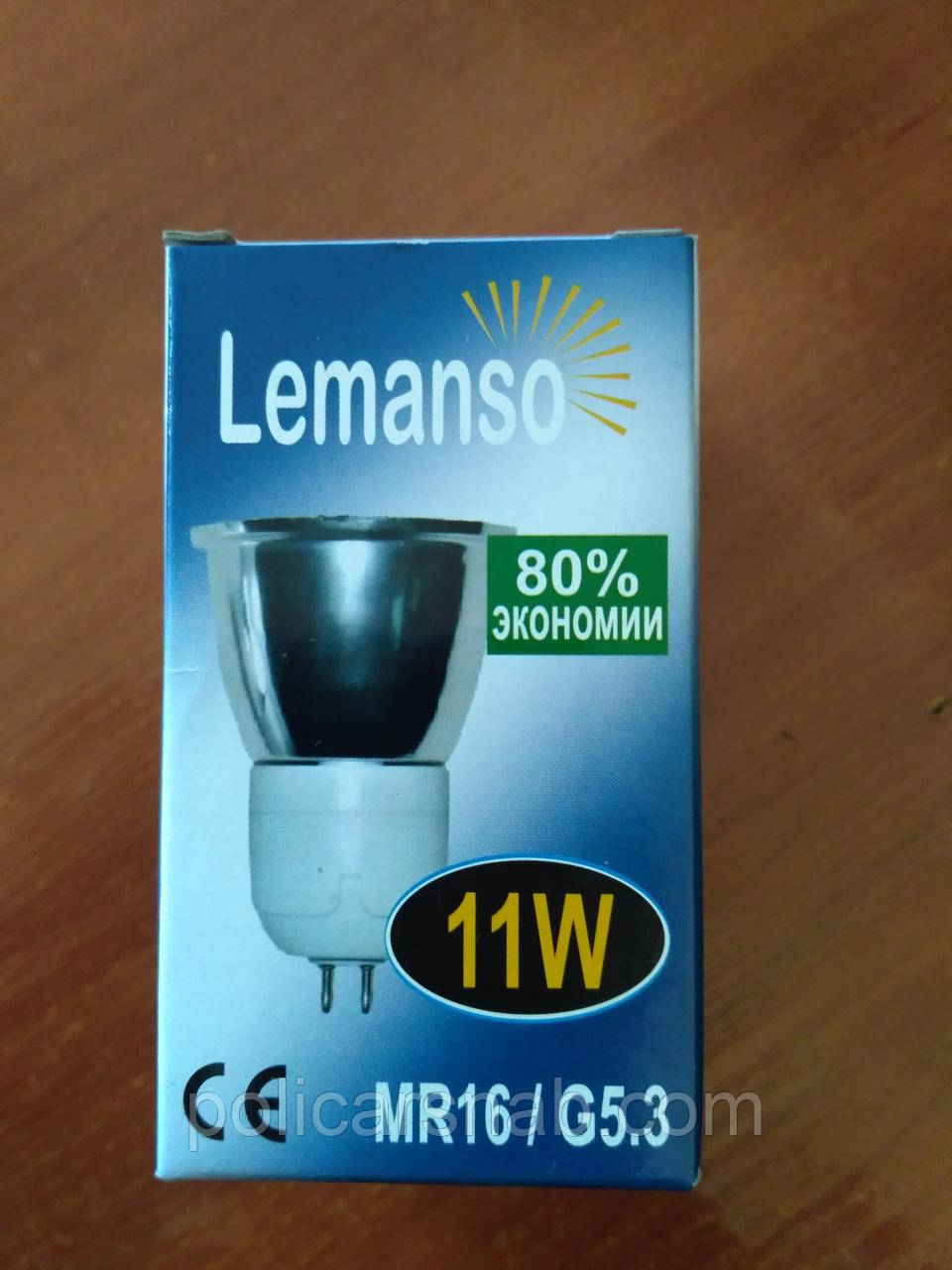Лампа Lemanso ESB926 економка MR16 11W 2700K