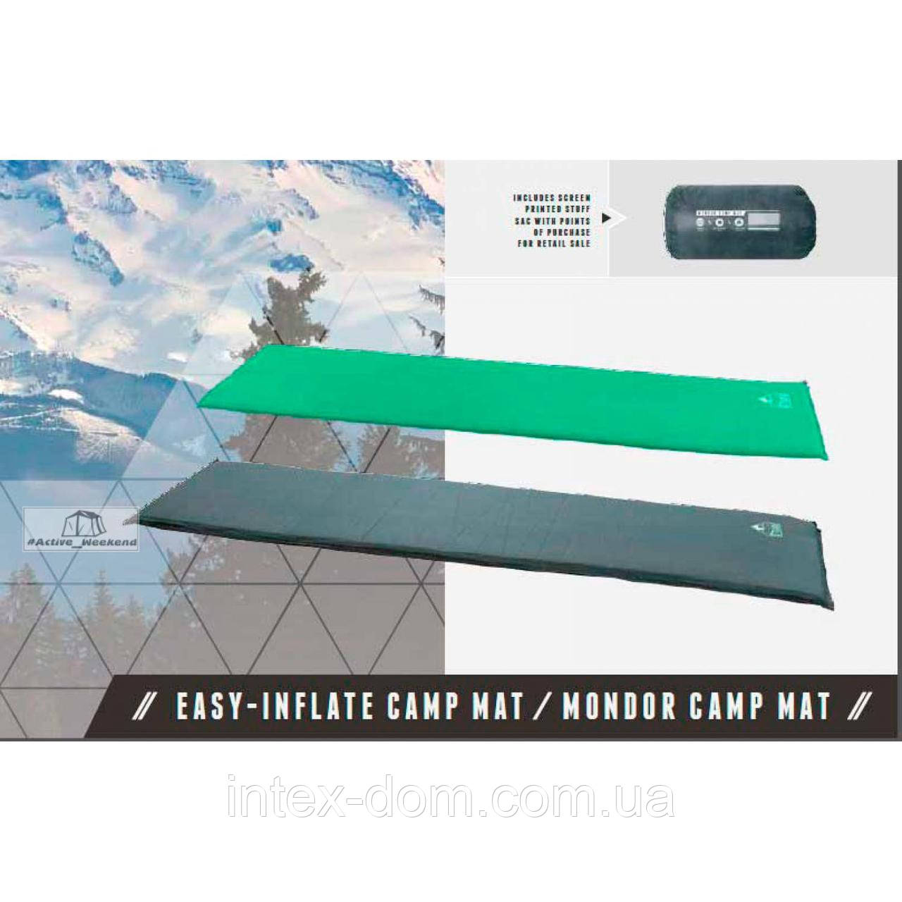 Самонадувний килимок 68056 Mondor Camp Mat Pavillo by Bestway