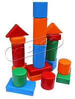 Мягкий напольный игровой конструктор KIDIGO (МВМ) "Строитель -4" мини