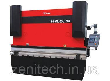 Гнучкі преса Yangli серії WC67K з контролером на 2 осі (X+Y) ESTUN E200