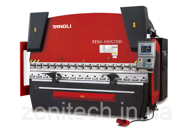 Гідравлічний гнучкий прес Yangli MB8 з повноформатним ЧПК (Delem DA-66T), фото 1