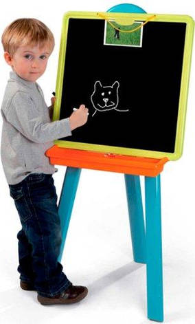Двухсторонний Мольберт Smoby Blue, фото 2