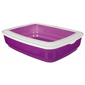 Trixie Cisco Litter Tray with Rim напівпрозорий туалет для котів із бортиком 50х38х11см