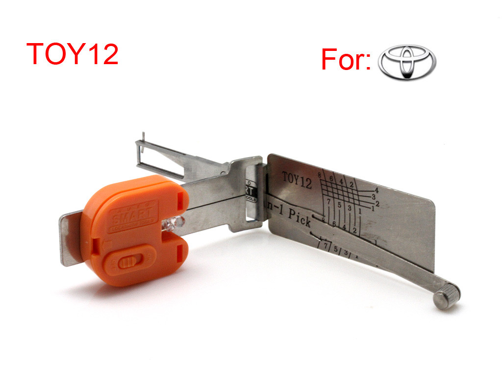 Smart 2в1 TOY12 Відмичка та декодер з підсвіткою для TOYOTA.