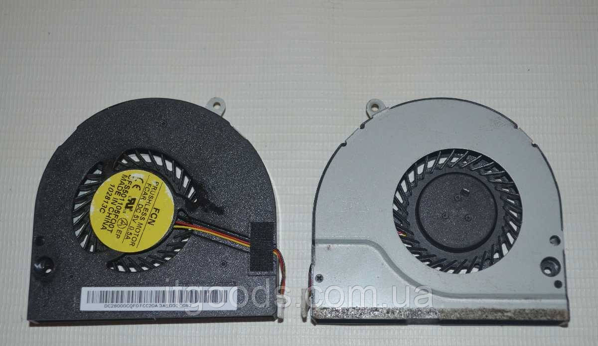 Вентилятор (кулер) FCN DFS501105FQ0T для Acer Aspire E1-532 E1-570G E1-572 E1-572G CPU FAN