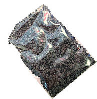 Стразы термо №12 (3мм) 1440шт в упаковке, цвет черный