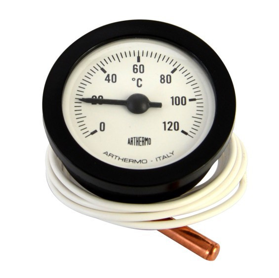 Термометр панельний механічний (-40/+40 °C) CPF-05 Black