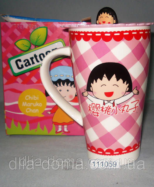 Чашки дитячі із силіконовою кришкою "Дівчина", фото 1