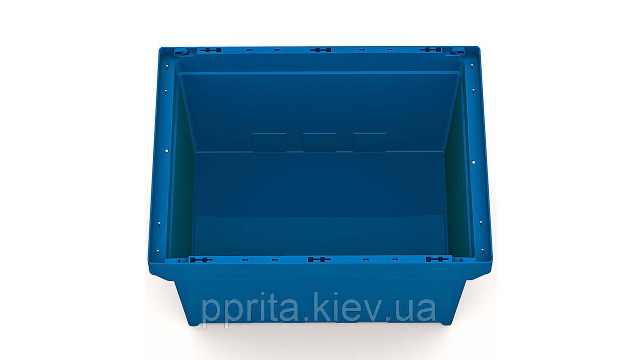 Вкладний полімерний контейнер INSTORE KVR 6442 з кришкою LF64 (600х400х420 мм)