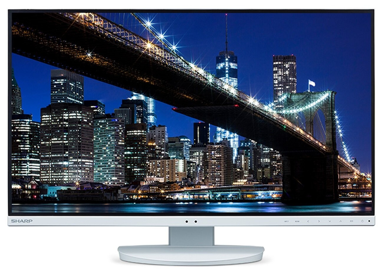 Монітор SHARP MultiSync EA272U 27" 3840x2160 IPS Білий, фото 1