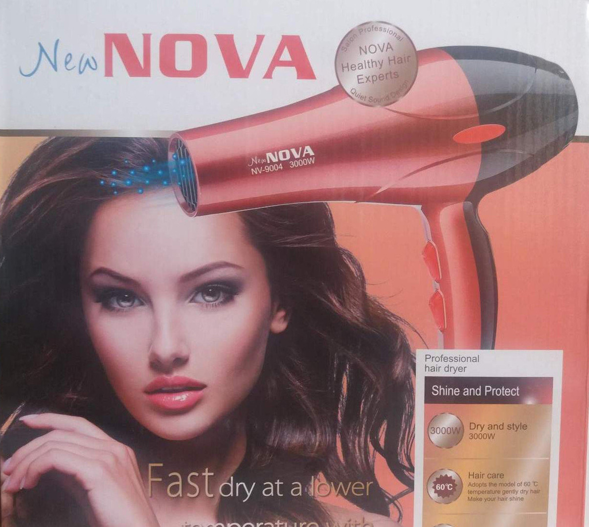 Фен для волосся Nova NV-9004 3000W