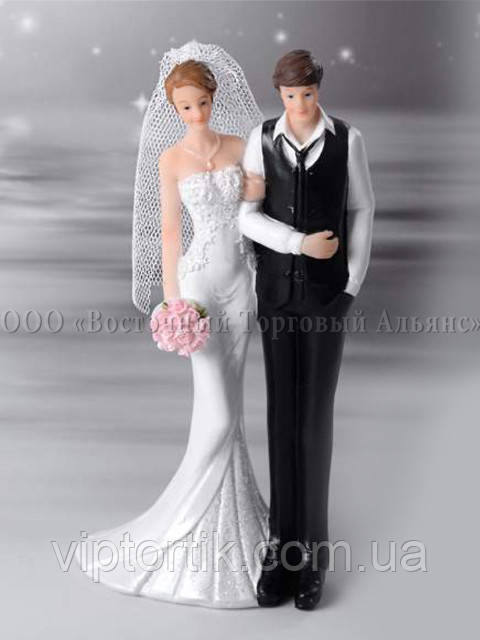 Свадебные фигурки Modecor 28490A - 16 см - фото 1 - id-p531598963