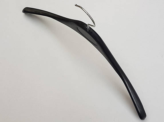 Плічка вішалки тремпеля Coronet FD41 чорного кольору, довжина 41 см, фото 2