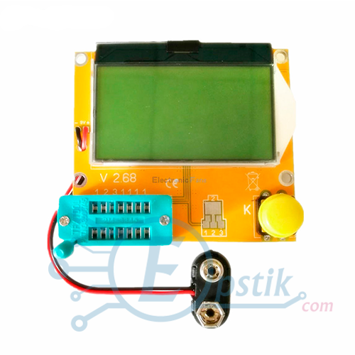 LCR-T4 ESR транзистор ESR тестер (atmega328p)