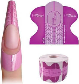 Форми, логотипи для нарощування нігтів, затискач для типуси.