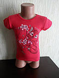 Футболка дитяча для дівчинки Кішечка зріст 92,98, фото 4