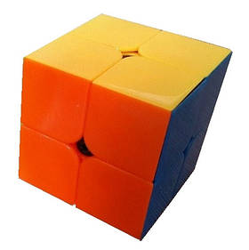 Кубик Рубіка 2х2 (кольоровий) QiYi, 50 мм