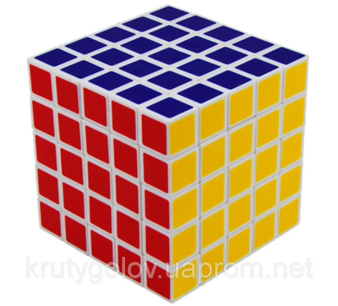 Кубик Рубіка 5х5 білий QiYi