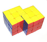 Кубик Рубика Гибрид 3х3 №2 цветной