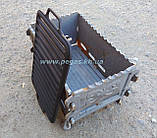 Мангал чавунний розбірний 410х260 мм гриль, барбекю, чавунне лиття, фото 8