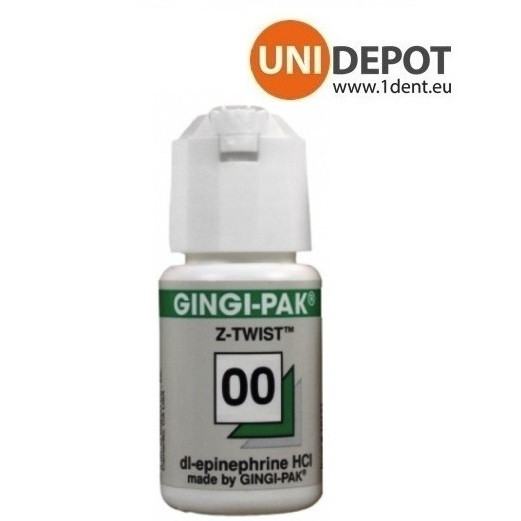 Нитка ретракційна зелена Gingi-Pak 274 см 1