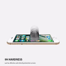 Захисне скло для Apple iPhone 5/5S/SE чорне та біле, фото 6