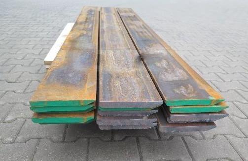 Нож(лезвие) универсальный 110 x 16 mm твердость 500HB (ESTRONG) ET1116R1 с отверстиями и без отверстий - фото 1 - id-p531878315