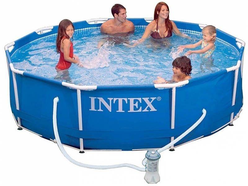 Бассейн Intex 28212 Ø 366 х 76 см, фильтр- насос - фото 4 - id-p318240833